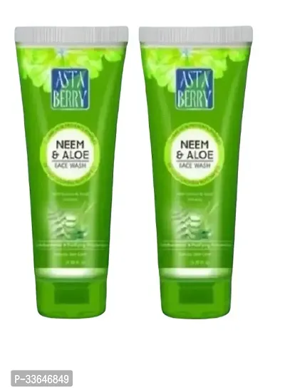 Neem aloe face wash pack of 2-thumb0