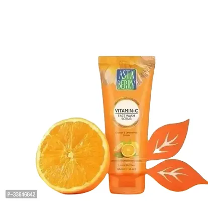 Asta Berry orange Face Wash Pack of - 1-thumb0