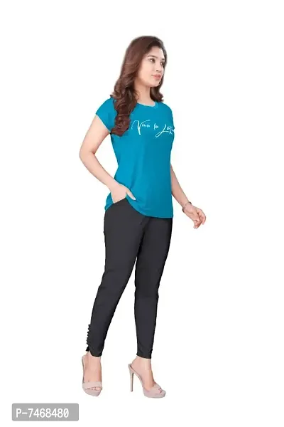 Stylish And Comfortable Solid Rayon Pant For Women
