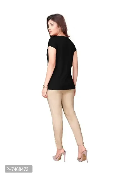 Stylish And Comfortable Solid Rayon Pant For Women-thumb2