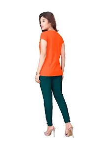 Stylish And Comfortable Solid Rayon Pant For Women-thumb1