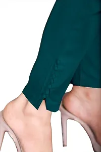 Stylish And Comfortable Solid Rayon Pant For Women-thumb2