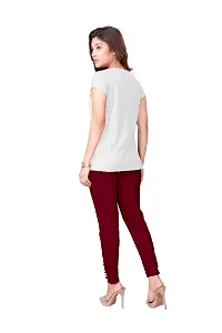 Stylish And Comfortable Solid Rayon Pant For Women-thumb1