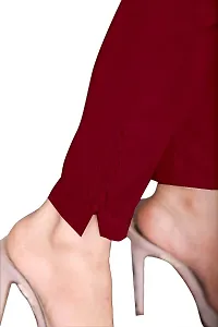 Stylish And Comfortable Solid Rayon Pant For Women-thumb2
