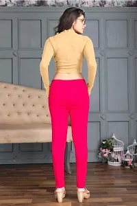 Stylish And Comfortable Solid Rayon Pant For Women-thumb4