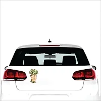 Car Sticker HAND HOLDING MONEY STICKER for Car  Bike-thumb1