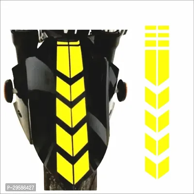 Bike Sticker Mudguard Strip Sticker Suitable for All Model Bikes Exterior Decoration 5 cm x 32 cm