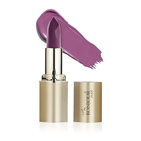 Bonjour Paris Premium Lipstick, Dark Lavender, 4.2g