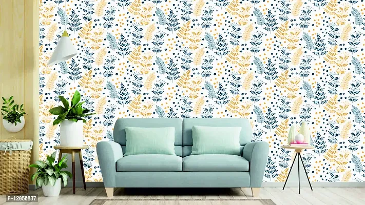 PRINT PANDA Fabulous Wallpaper for Home Decor, Living Room, Bed Room, Kids Room Waterproof Multicolor (RPM1034) 16 X 90 INCH-thumb2