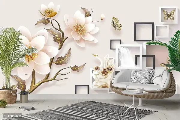 Print Panda Fabulous Wallpaper for Home Decor, Living Room, Bed Room, Kids Room Waterproof Multicolor (605)(16 X 50 INCH)-thumb5