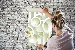 Print Panda Fabulous Wallpaper for Home Decor, Living Room, Bed Room, Kids Room Waterproof Multicolor (S601)(16 X 50 INCH)-thumb3
