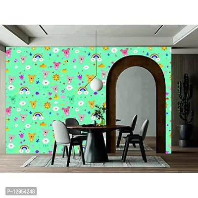 PRINT PANDA Fabulous Wallpaper for Home Decor, Living Room, Bed Room, Kids Room Waterproof Multicolor (RPS1102) 16 X 50 INCH-thumb3