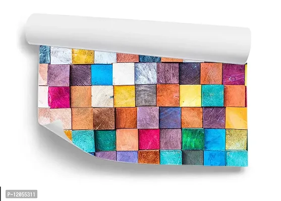 Print Panda Fabulous Wallpaper for Home Decor, Living Room, Bed Room, Kids Room Waterproof Multicolor (602)(16 X 50 INCH)