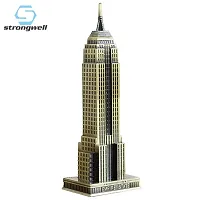 zahab 9in Antique Finish NY Souvenir Empire State Building Metal Miniature Statue showpiece for Home Decor || Showpiece for Gift || Showpiece for Home Decoration-thumb2