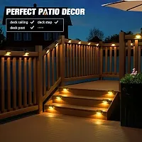 Outdoor Solar Wall Lights Pack of 4-thumb3
