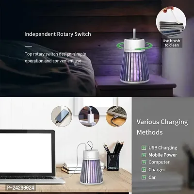 Mosquito Killer Lamp,Electric Shock Type Mosquito Killer?Uv Night Light USB Electric Mosquito Lamp Led Home Silent Mosquito Repellent Light?for Indoor Outdoor-thumb3