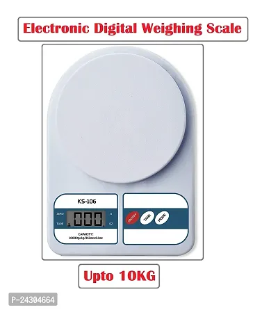 Weight Machine For Kitchen Shop And Scale Multipurpose Portable Electronic Digital Weighing Scale Weight Machine Upto 10 Kg-thumb0