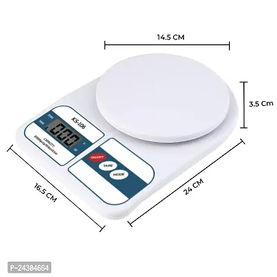 Weight Machine For Kitchen Shop And Scale Multipurpose Portable Electronic Digital Weighing Scale Weight Machine Upto 10 Kg-thumb4