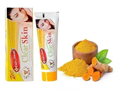 FAIRNESS EXPERT Clear Skin Turmeric Fairness Cream for skin Glowing brightening, Chemical free, Enriched with Goodness and Haldi for Radiant Skin,50G (Pack of 2)-thumb2