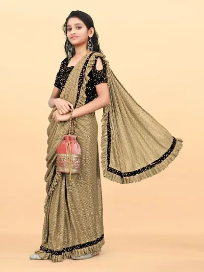 Soft Bollywood Saree For Kids