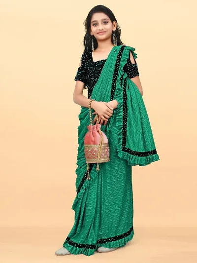 Soft Bollywood Saree For Kids