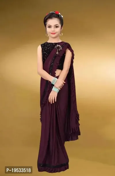 Best Quality Bollywood Kids Saree-thumb0