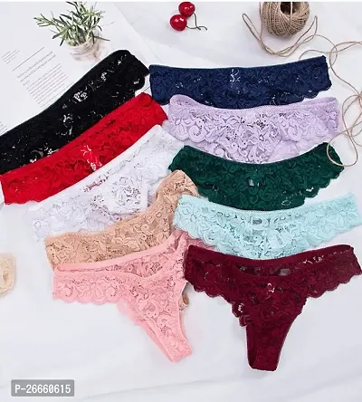 Niche Labels Presents 2 Pack Very Sexy Lace Thong Panties-thumb5