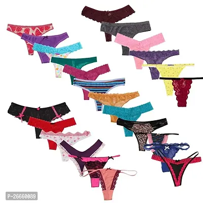 Niche Labels Presents 5 Pack Sexy Thong Variety Pack-thumb2