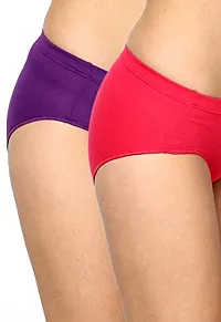 Niche Labels Presents Mid Rise Plus-Size Panties 2-Pack-thumb1