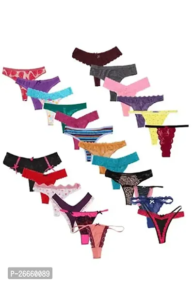 Niche Labels Presents 5 Pack Sexy Thong Variety Pack-thumb0