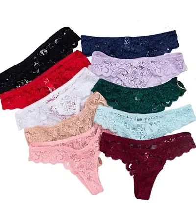 Niche Labels Presents 2 Pack Very Sexy Lace Thong Panties