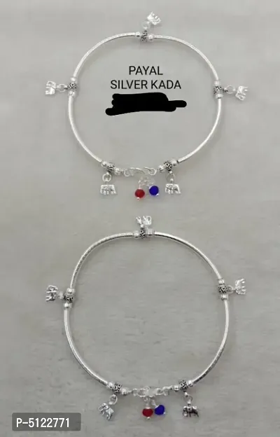 Latest Beautiful German Silver Anklets