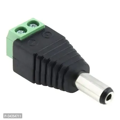 Dc Power Barrel Jack Male Connector(Pack Of 4)