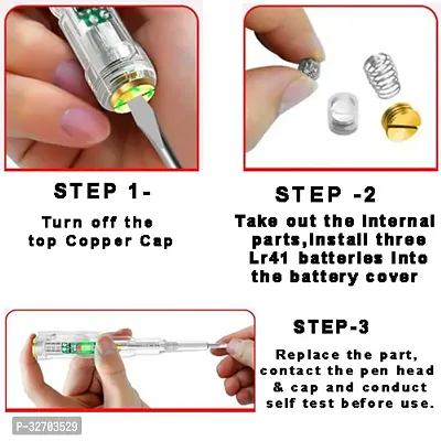 Multifunction Dual LED AC-DC Light Tester Pen-thumb5