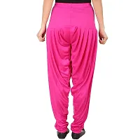 Stunning Pink Silk Blend  Patiala Pant For Women-thumb1