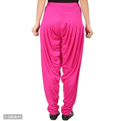 Stunning Pink Silk Blend  Patiala Pant For Women-thumb2