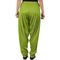 Stunning Green Silk Blend  Patiala Pant For Women-thumb1