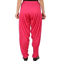 Stunning Pink Silk Blend  Patiala Pant For Women-thumb1