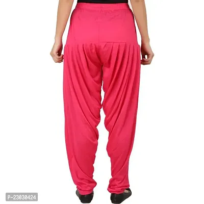 Stunning Pink Silk Blend  Patiala Pant For Women-thumb2