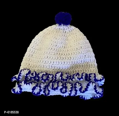 Cap for Kids with Handmade crochet