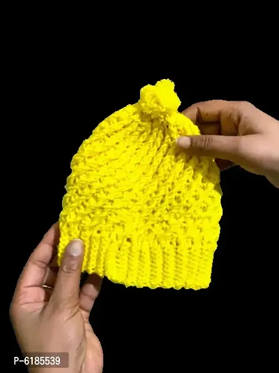 Cap for Kids with Handmade crochet-thumb4