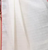 Fancy Silk Blend Saree with Blouse Piece for Women-thumb3