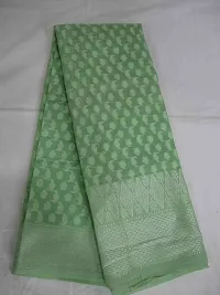 Fancy Cotton Saree with Blouse Piece for Women-thumb1