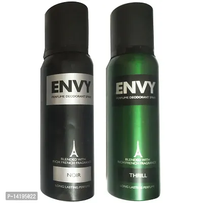 1 Envy Noir Deodorant Spray 120 ML With 1 Envy Thrill Deodorant Spray 120 ML