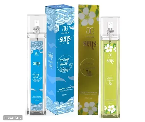 1 AROCHEM OCEAN MIST AIR FRESHENER 250ML + 1 AROCHEM FRENCH JASMINE AIR FRESHENER 250ML