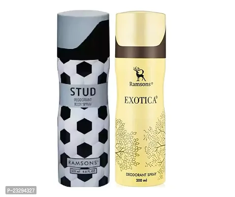 1 RAMSONS EXOTICA DEODORANT (200ML) + 1 RAMSONS STUD DEODORANT (200ML)-thumb0