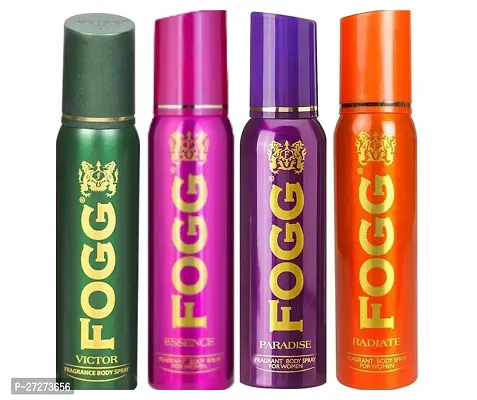 1 FOGG VICTOR BODY SPRAY DEO 120ML + 1 FOGG PARADISE BODY SPRAY DEO 120ML + 1 FOGG RADIATE BODY SPRAY DEO 120ML + 1 FOGG ESSENSE BODY SPRAY DEO 120ML-thumb0