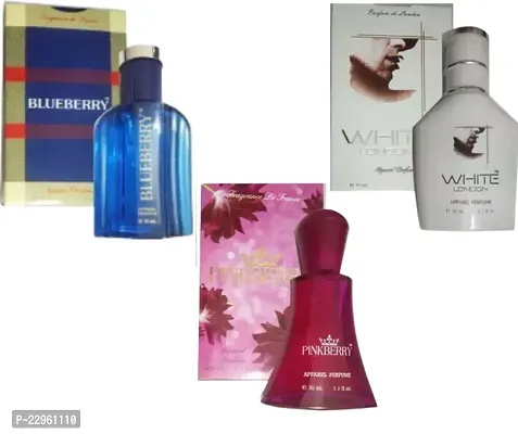 1 BLUE BERRY APPAREL PERFUME (30ML) + 1 PINK BERRY APPAREL PERFUME (30ML) + 1 WHITE STREET LONDON PERFUME (30ML)-thumb0