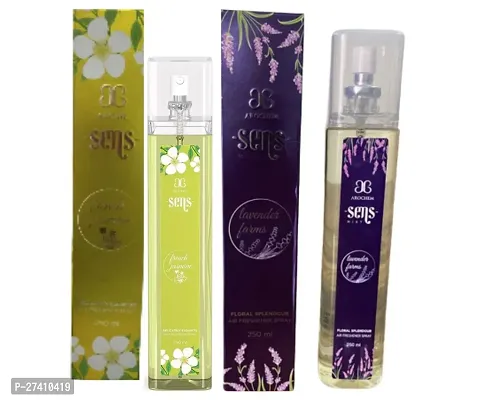 1 AROCHEM LAVENDER FARMS AIR FRESHENER 250ML + 1 AROCHEM FRENCH JASMINE AIR FRESHENER 250ML