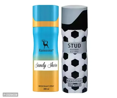 1 RAMSONS STUD DEODORANT (200ML) + 1 RAMSONS SHORE DEODORANT (200ML)